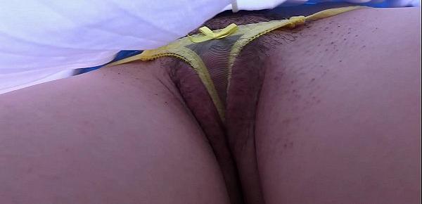 Upskirt Labia